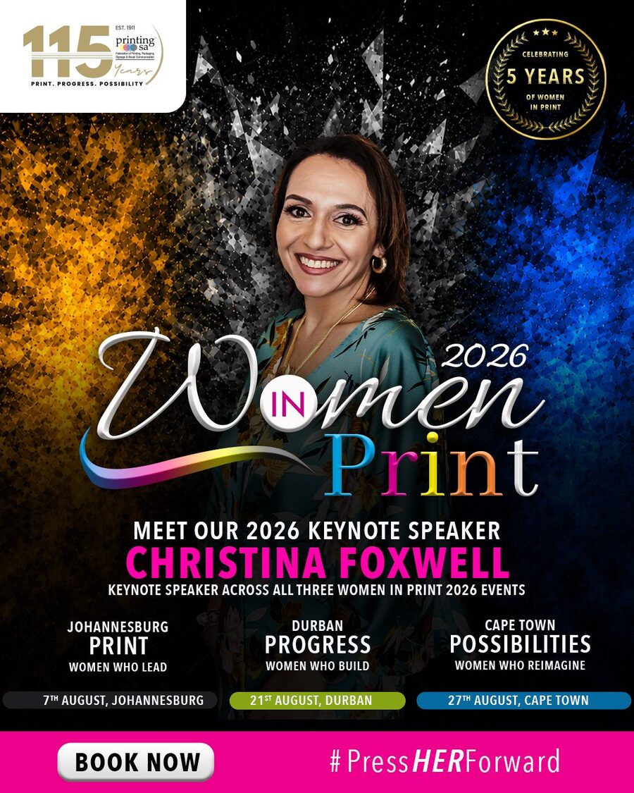 Women in Print 2026 — Christina Foxwell announced as keynote speaker across all three events